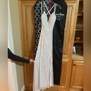 Primavera Sparkling White Gown